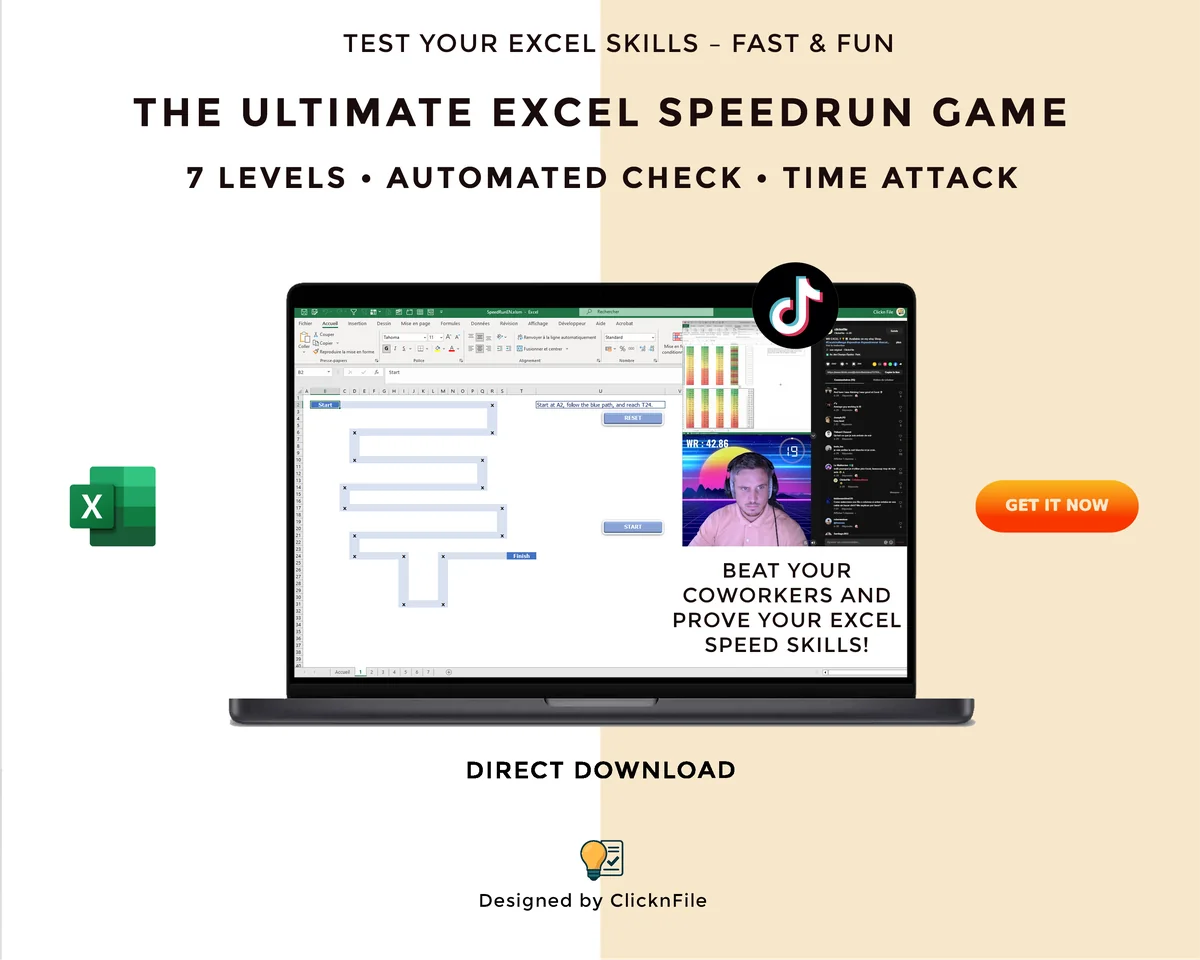 Excel Skills Test