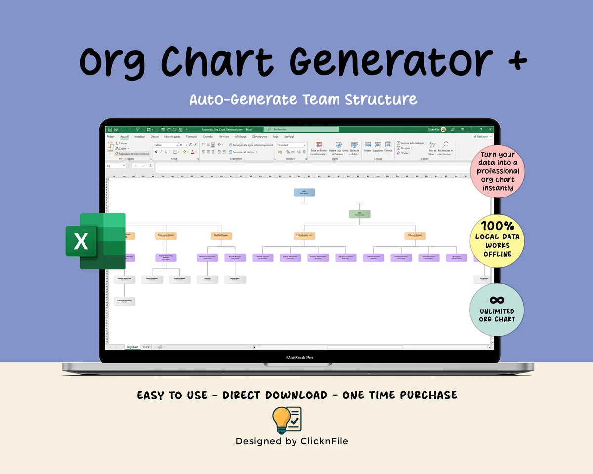 Org Chart Generator Excel